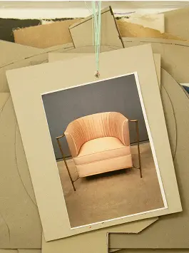 Desire Chair from Koket, showcasing its elegant curves and luxurious design.