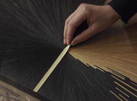 Material inspiration for a bespoke Temptation cabinet