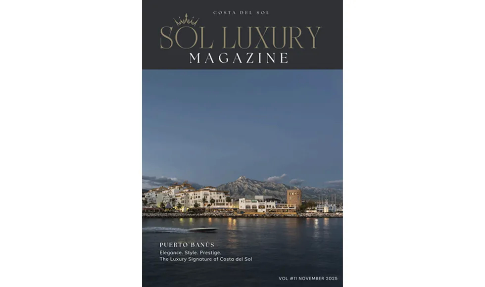 SOL Luxury Magazine feature highlighting KOKET’s craftsmanship and iconic luxury furniture pieces.