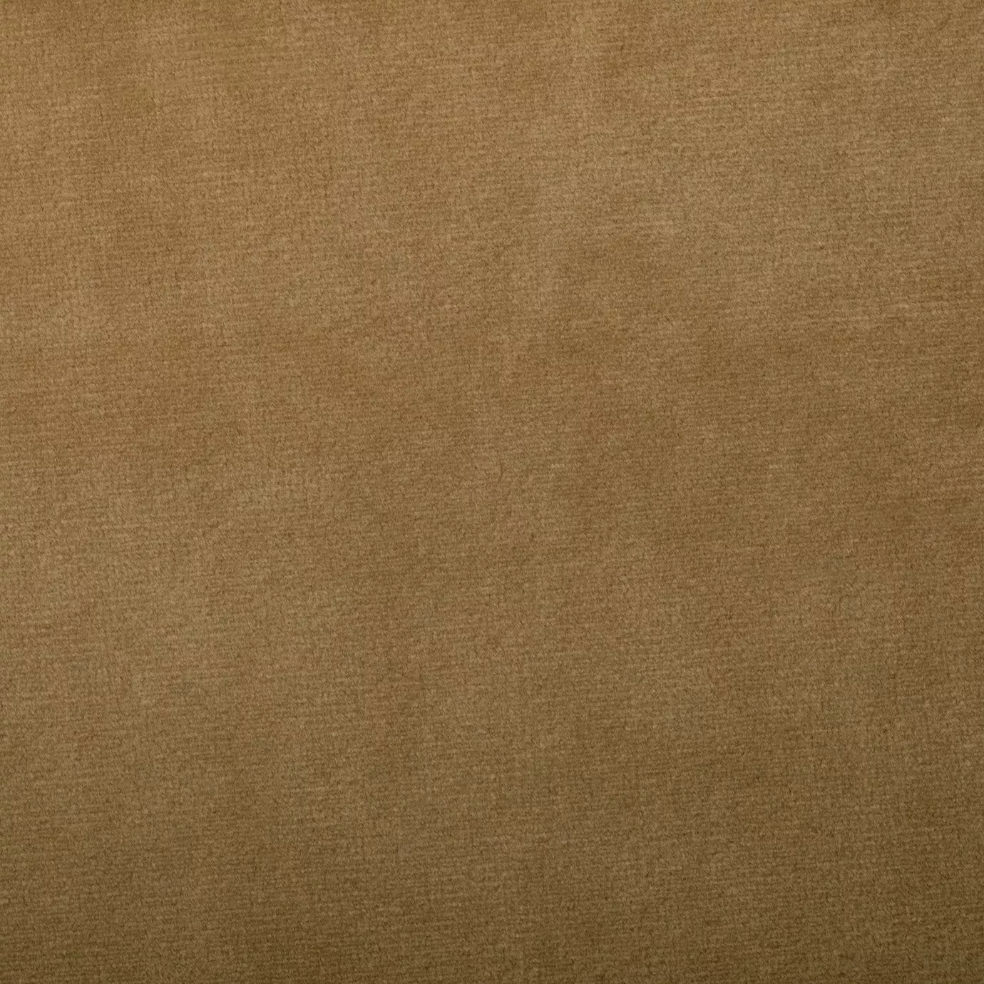 Soft and elegant close-up of a Venice Velvet fabric swatch in a light and natural brown tone, showcasing its velvety texture and a delicate sheen that gives it a feeling of comfort and understated elegance.