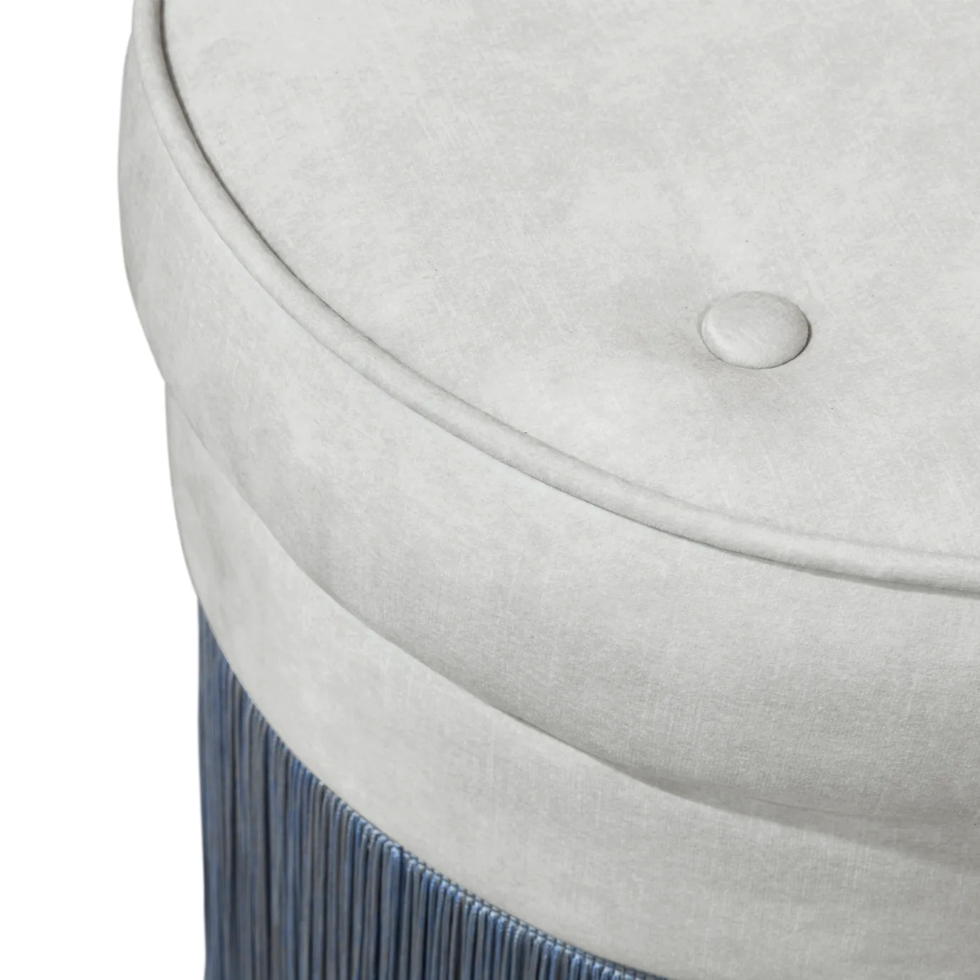 Apologies for the confusion! The close-up highlights the stunning detail of the stool, with its intricate design and sophisticated texture.