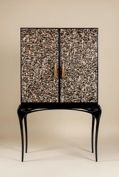 Full silhouette of the Temptation cabinet