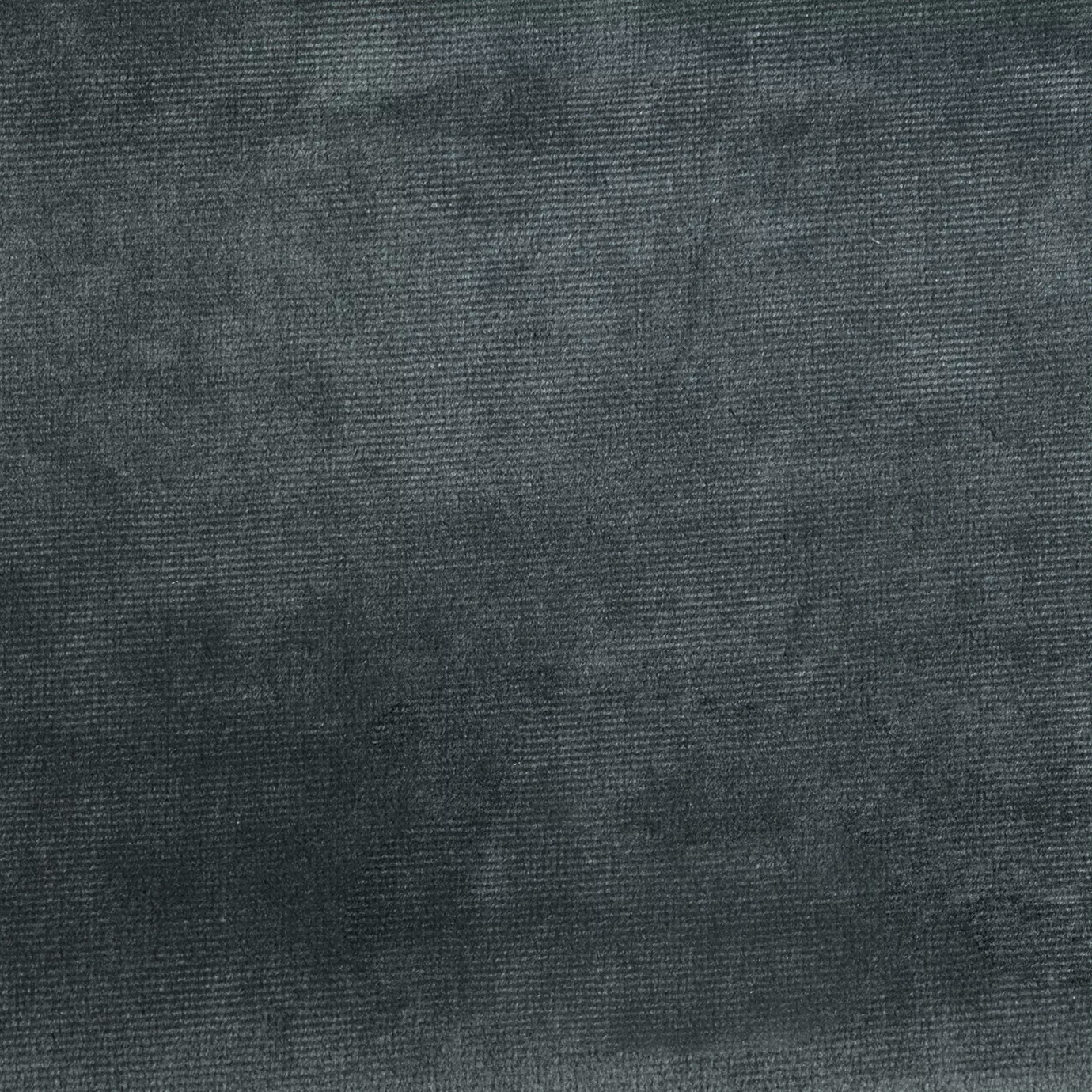 Elegant close-up of a Paris Velvet Dark Blue fabric swatch in a dark and soft blue tone, showcasing its velvety texture and a subtle sheen that gives it a feeling of comfort and deep elegance.