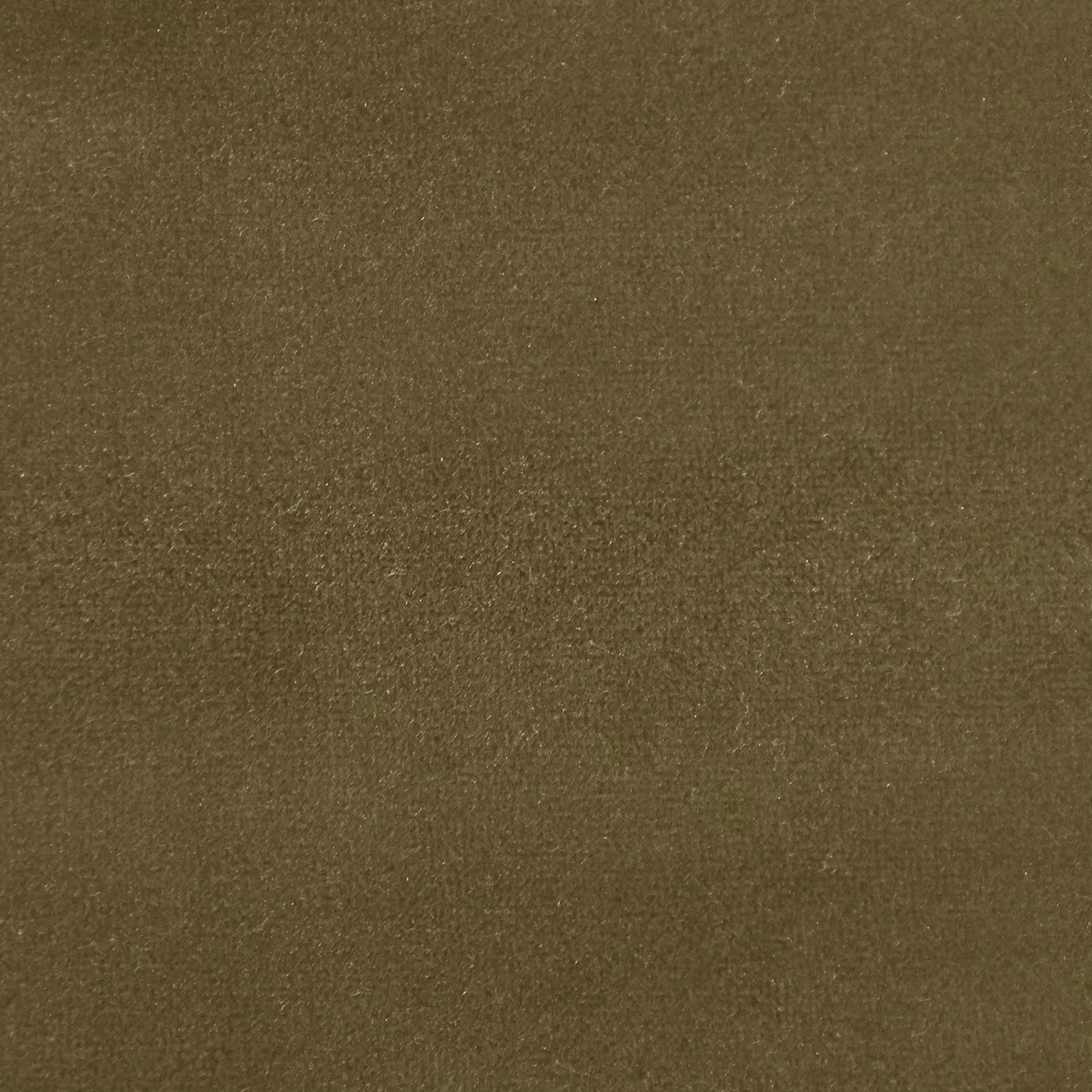 Soft and elegant close-up of a Lux Velvet Bronze Mist Green 0157 fabric swatch in a soft and sophisticated brownish-green tone, showcasing its velvety texture and a delicate sheen that gives it a feeling of comfort and natural elegance.