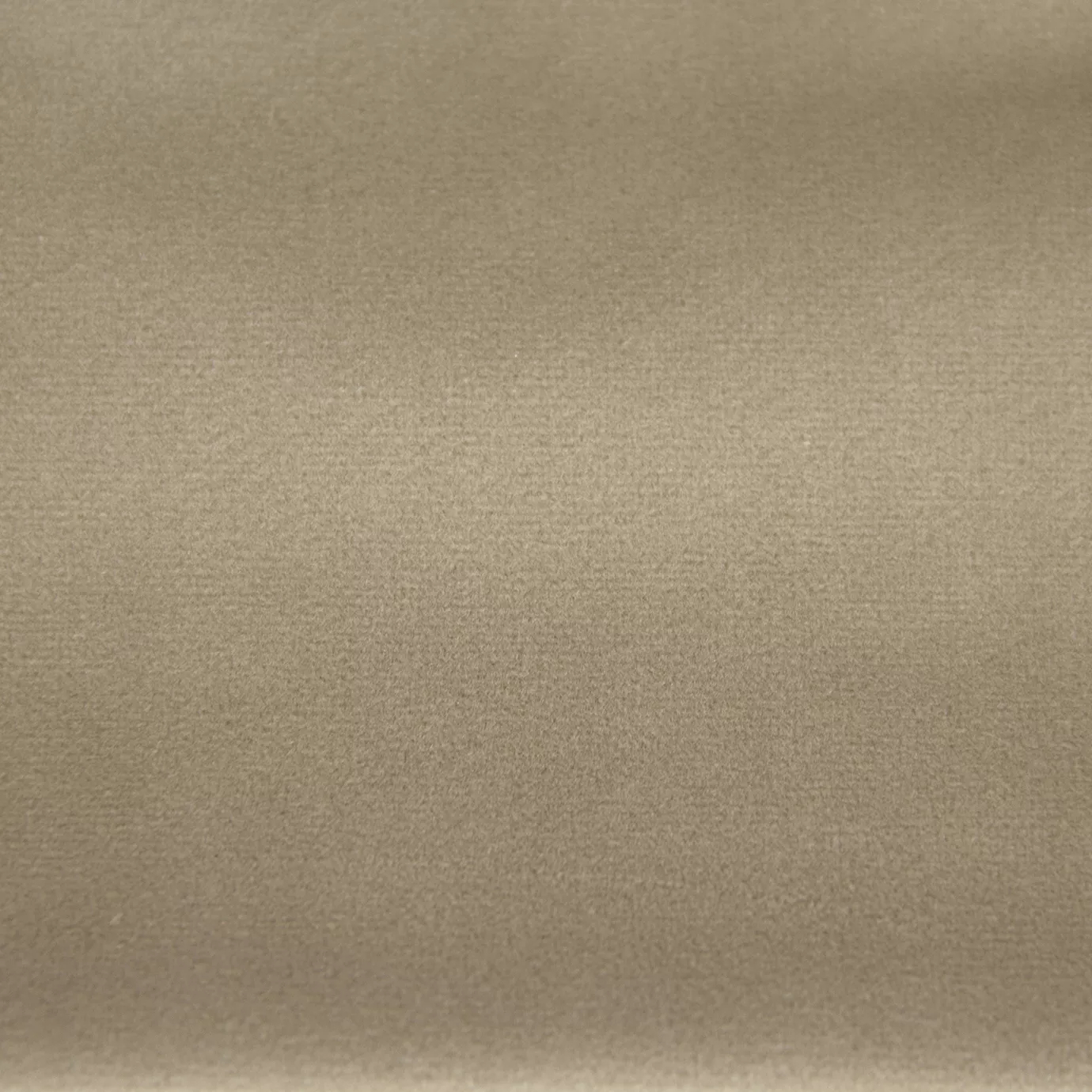 Soft and elegant close-up of a Lux Velvet Linen 0076 fabric swatch in a natural and soft linen tone, showcasing its velvety texture and a delicate sheen that gives it a feeling of comfort and understated elegance.