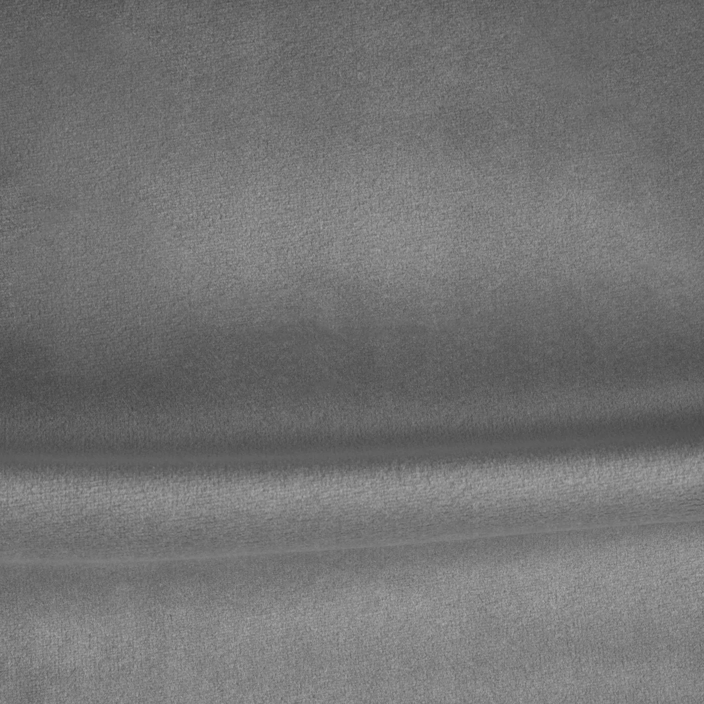 Soft and elegant close-up of a Venice Velvet 56 fabric swatch in a light and sophisticated gray tone, showcasing its velvety texture and a delicate sheen that gives it a feeling of comfort and timeless elegance.