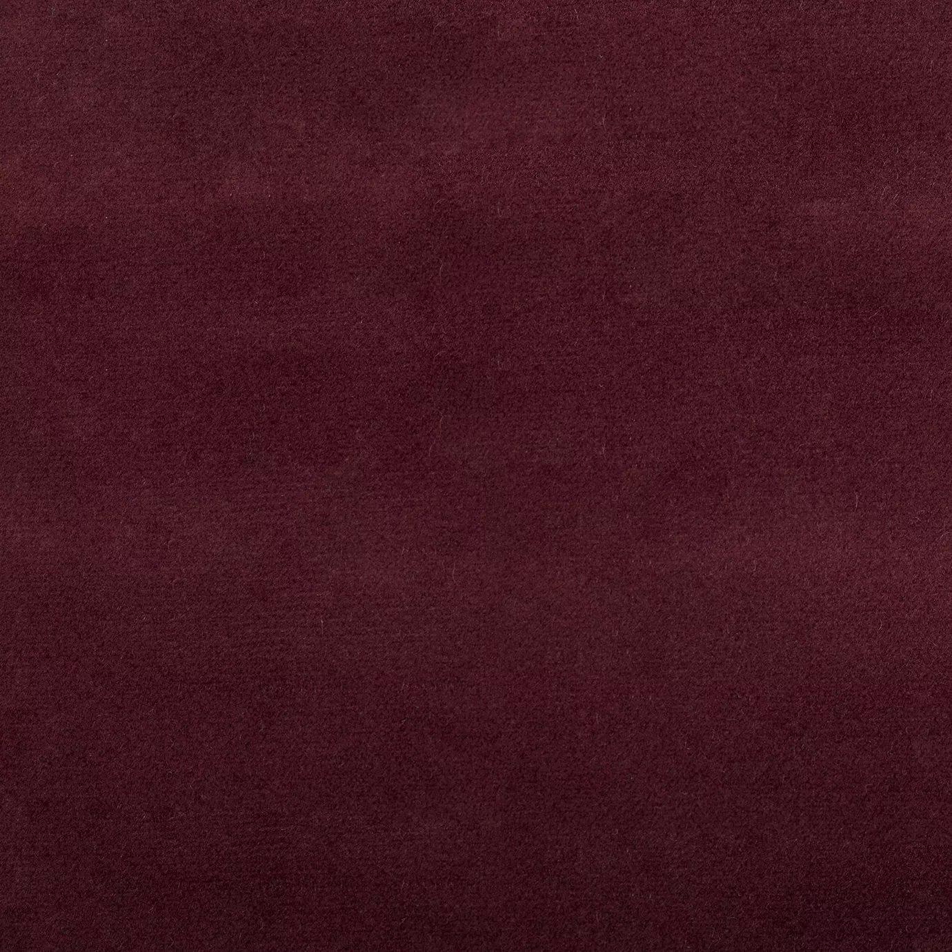 Elegant close-up of the Smooth Velvet Deep Bordeaux fabric with a soft texture and deep bordeaux tone.