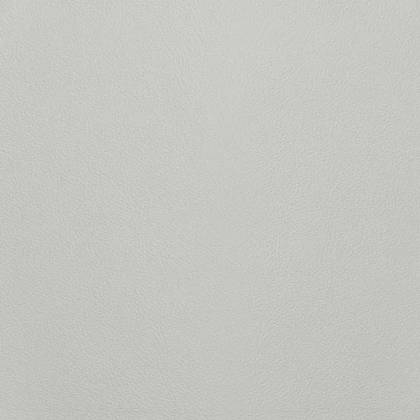 Close-up Oyster Blue Wash Leather: soft grayish white, subtly textured and elegant. Smooth and even sheen.