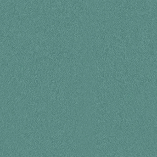 Close-up Oyster Canal Blue Leather: soft greenish blue, subtly textured and elegant. Smooth and even sheen.