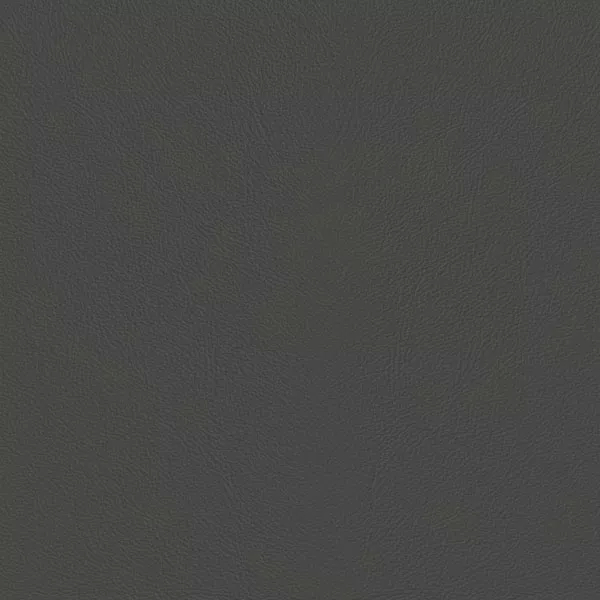 Close-up Oyster Griffin Leather: soft medium gray, subtly textured and elegant. Smooth and even sheen.