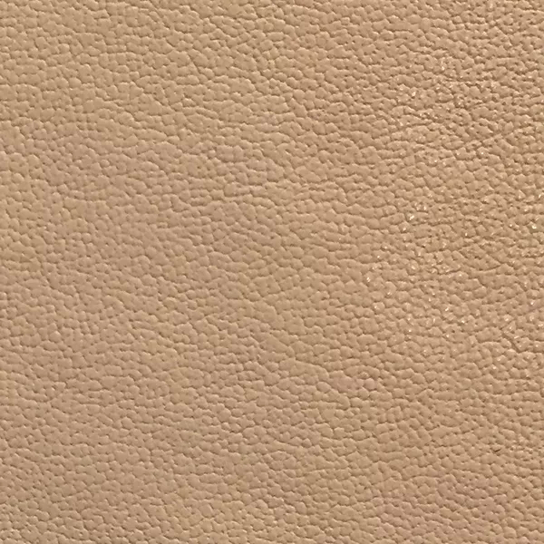 Close-up Jet 18506 Synthetic Leather: light beige synthetic leather with a fine pebbled texture. Features a smooth and even sheen.