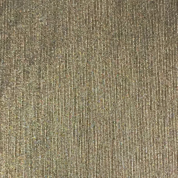A detailed view of Pearl Synthetic Leather shows a fine, vertical ribbed texture with a subtle, shimmering golden tone.