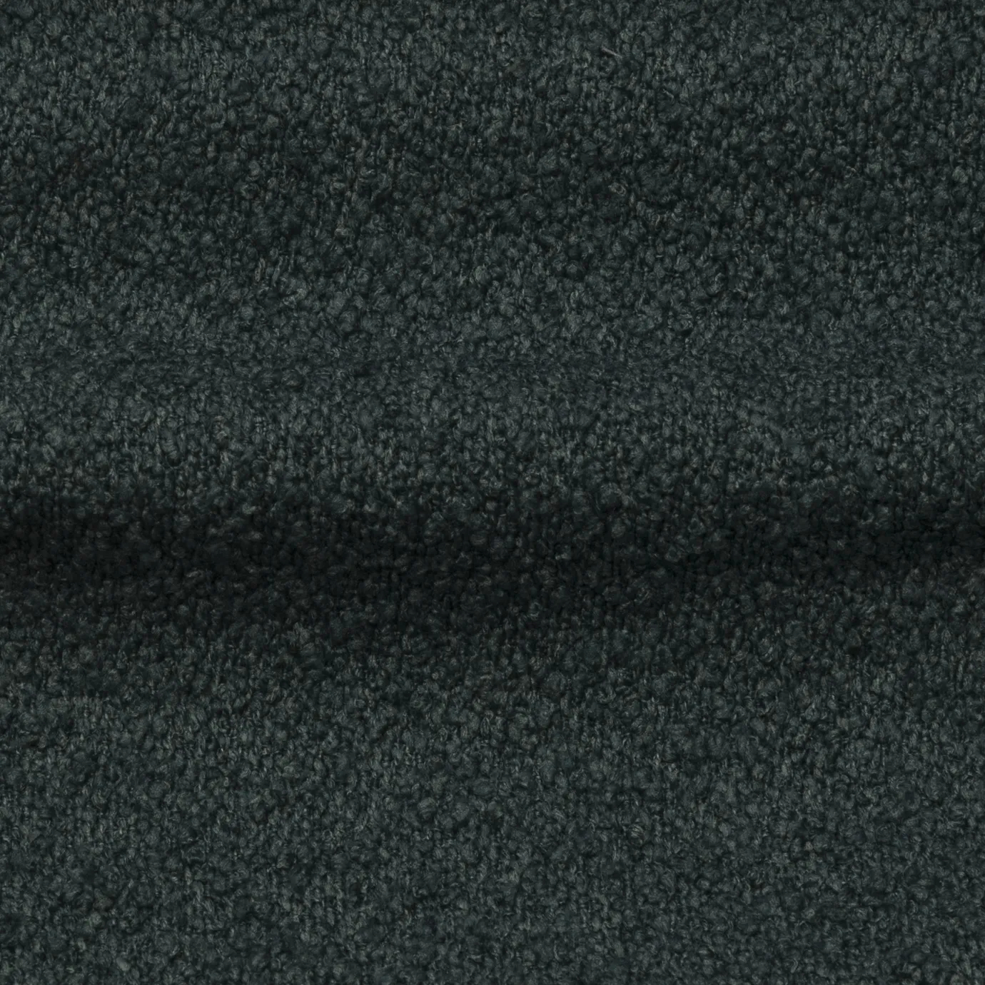 Soft Ocean Blue Iconic Boucle fabric with a textured, looped surface in a deep, rich blue tone.