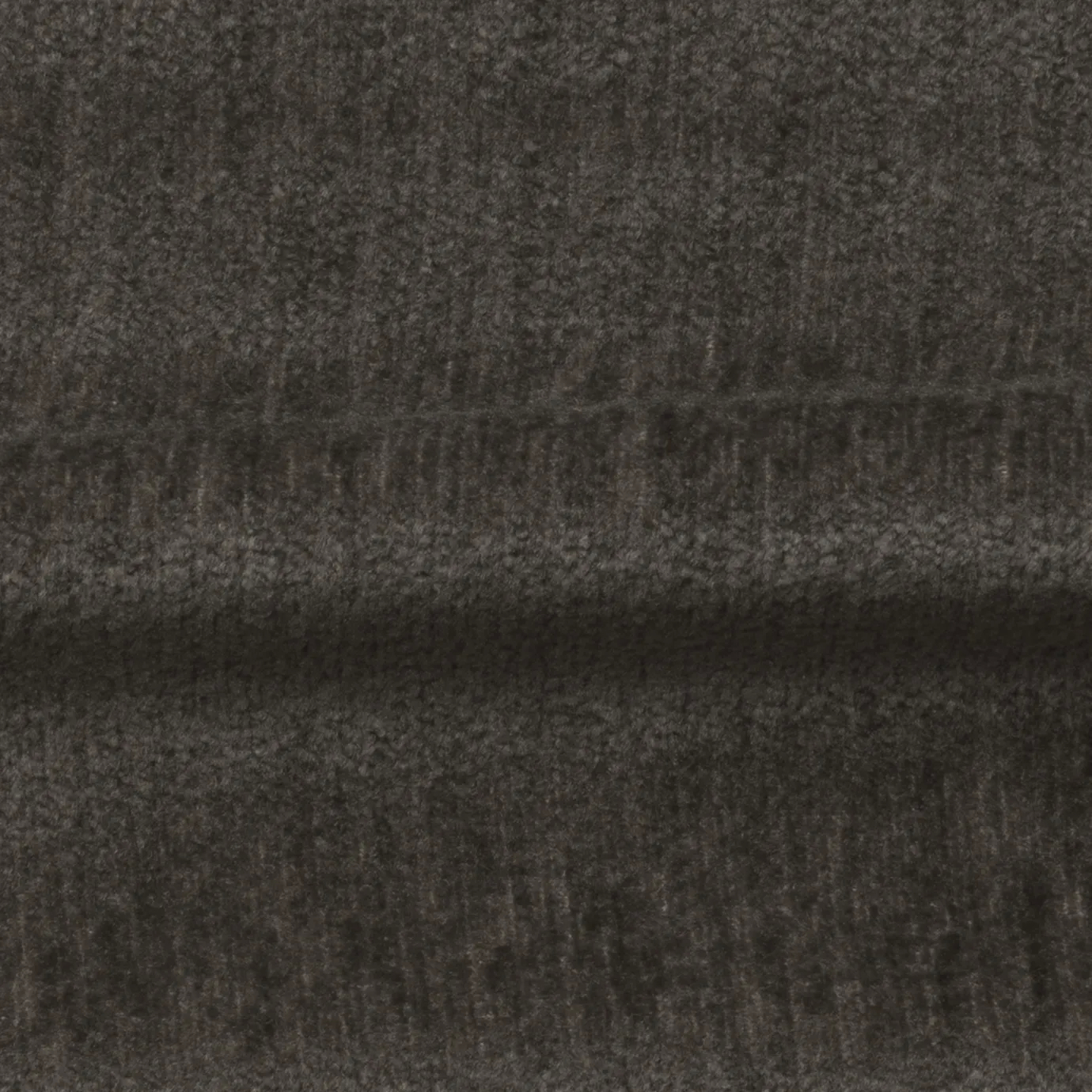 Deep, textured Dark Mirage Gray Belle Velvet fabric with subtle variations in tone across its soft, plush surface.