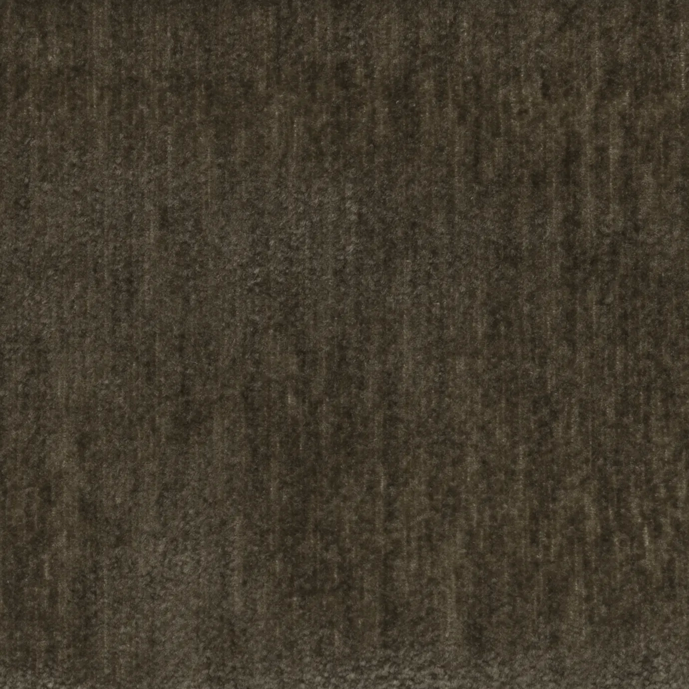 Soft, textured Dark Taupe Belle Velvet fabric with subtle variations in its deep, warm gray tones, creating a plush and inviting surface.