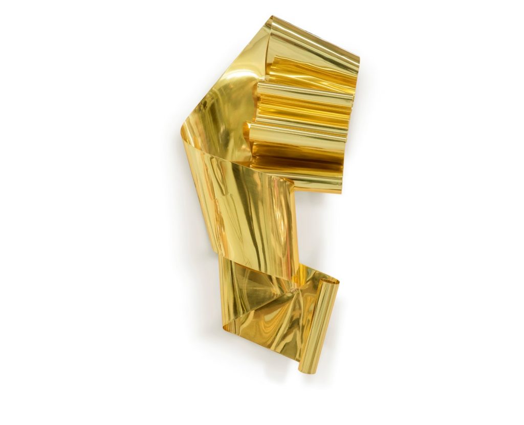 Summer-Sale: Gold Wall Sculpture