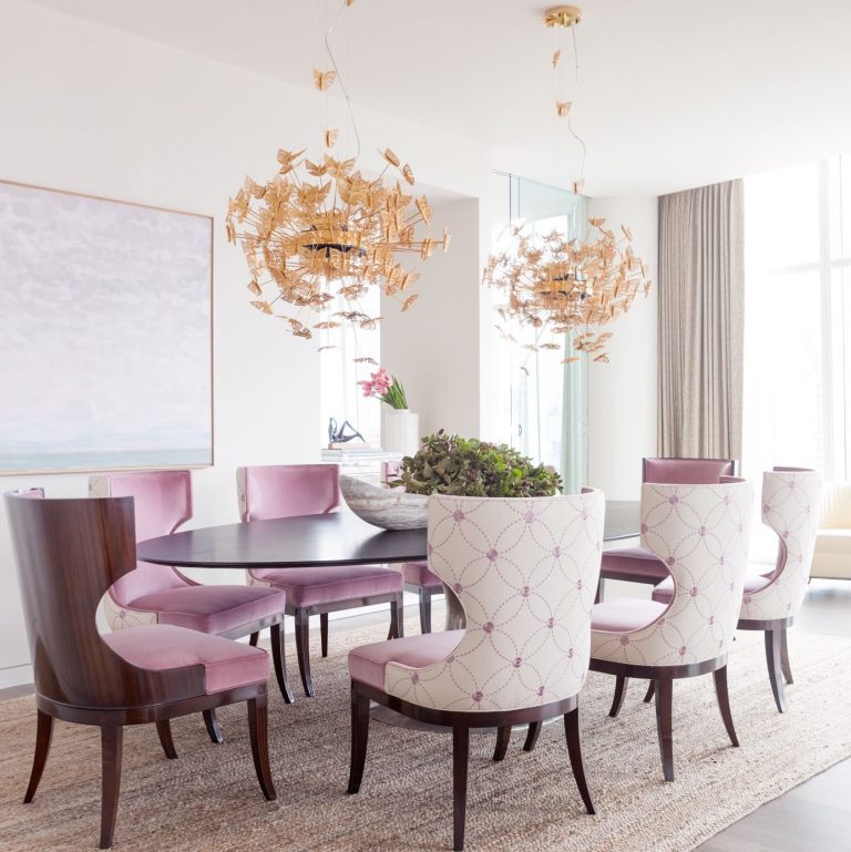 Flirty and Feminine Dining Room Design - KK News