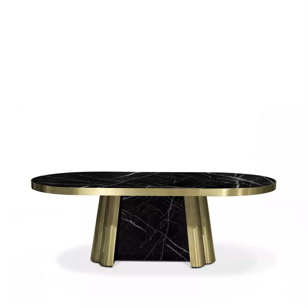 Nero Marquina marble showcases its striking, deep black background adorned with dramatic white veining. The polished surface of this high-contrast marble exudes a bold and sophisticated elegance, commonly used in high-end interior design and architectural projects. The intense black and sharp white veins create a stunning visual impact, making Nero Marquina marble a favorite for creating luxurious and contemporary spaces.