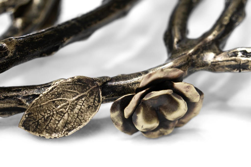 Rose Chandelier Luxury Handmade Jewelry Lighting by KOKET