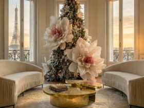 With flowing lines and a striking brass base, the Vamp sofa adds drama. Not only is it bold, but it also offers a cozy seat for stylish lounging.