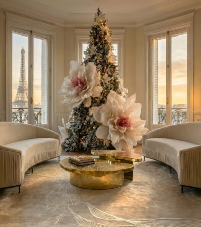 With flowing lines and a striking brass base, the Vamp sofa adds drama. Not only is it bold, but it also offers a cozy seat for stylish lounging.