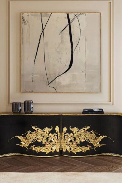 Empress Console: A Statement Luxury Entryway Table by KOKET