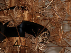 nymph chandelier filigree lighting