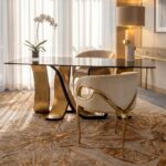 The Story Behind the Design: The Chandra Chair 2- Chandra Chair_Ribbon Desk_Vengeance Table Lamp_KOKET