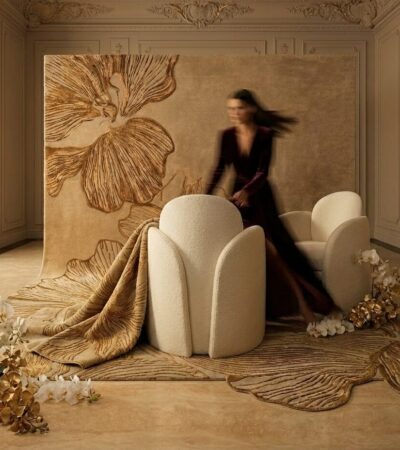 Hibiscus - Floral Area Rugs by KOKET