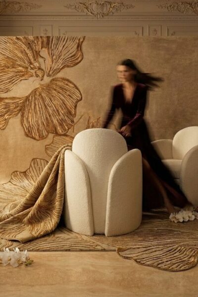 Hibiscus - Floral Area Rugs by KOKET