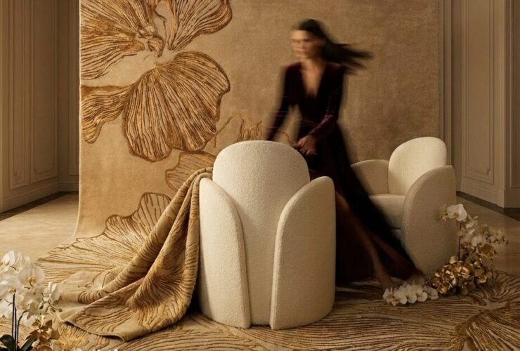 Hibiscus - Floral Area Rugs by KOKET