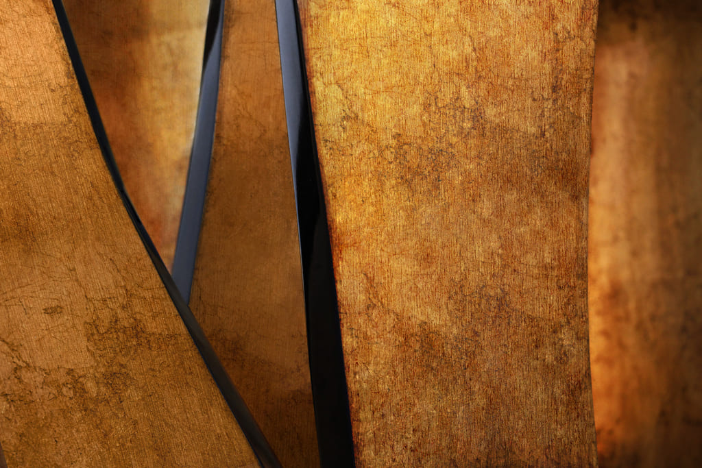 KOKET-Ribbon-Dining-Table-Copper-Leaf-4