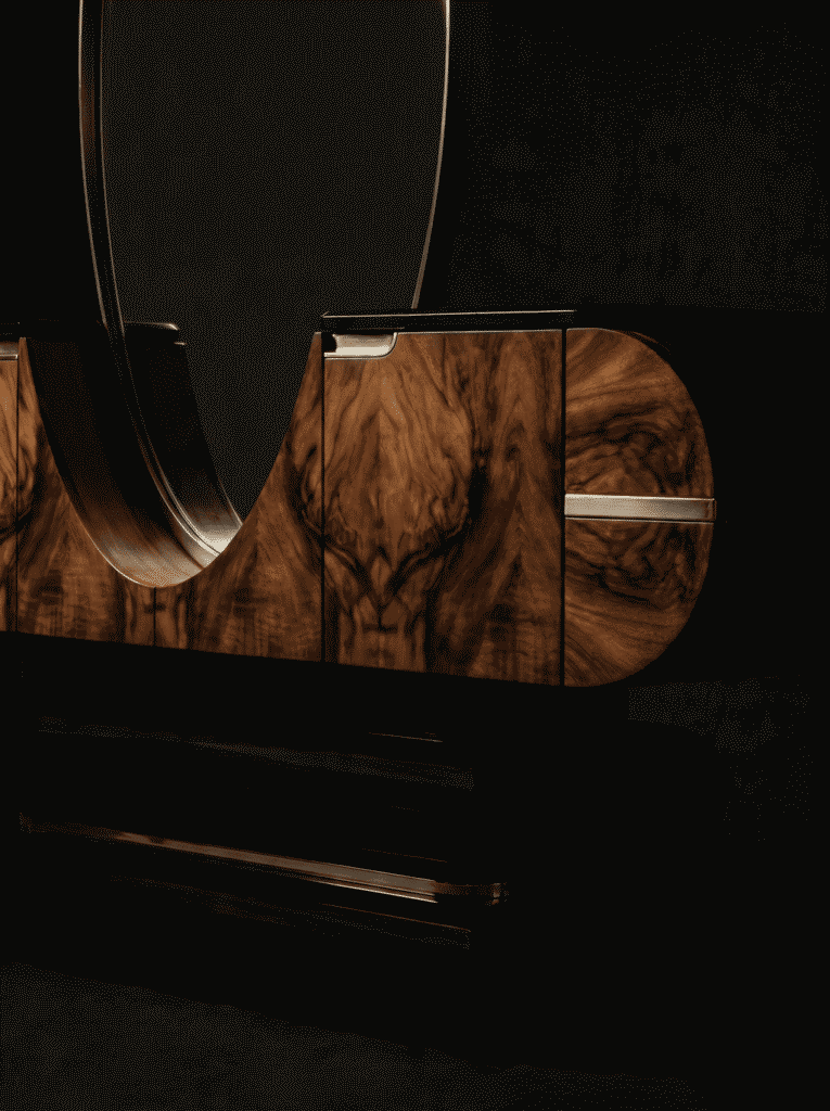 elsa console with mirror by koket