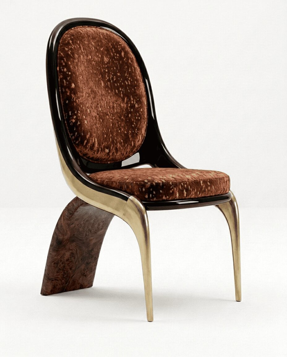 gabrielle chair koket art deco collection female inspired design