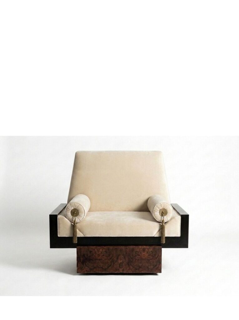 lola chair by koket - geometric furniture design