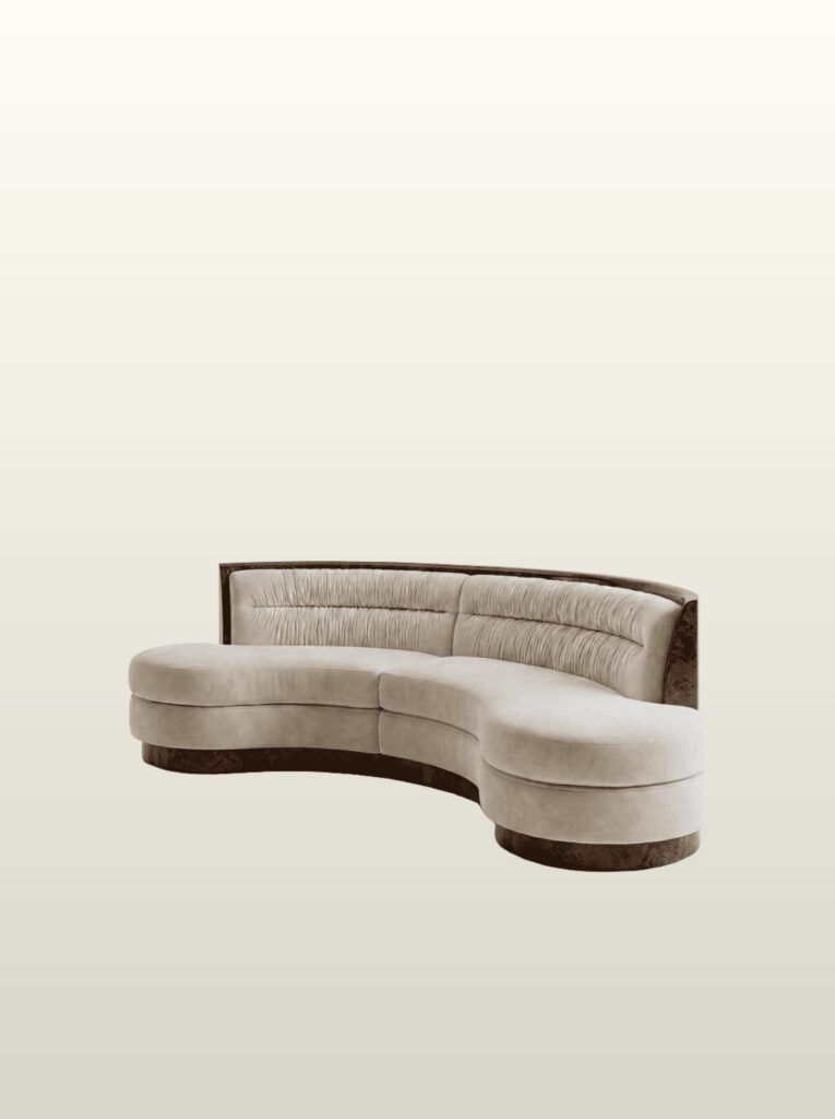 lovely sofa section art deco style koket