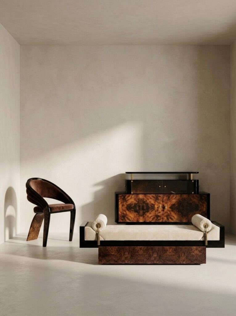 lola daybed he Women of Art Deco Collection by KOKET