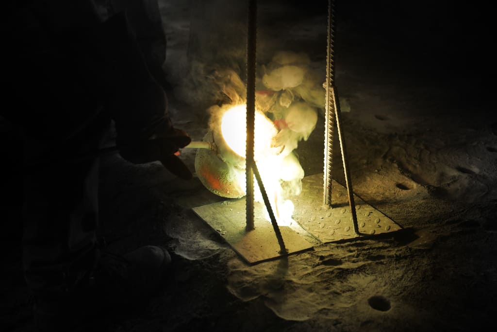 enchanted collection by koket being made using sandcasting technique in portugal