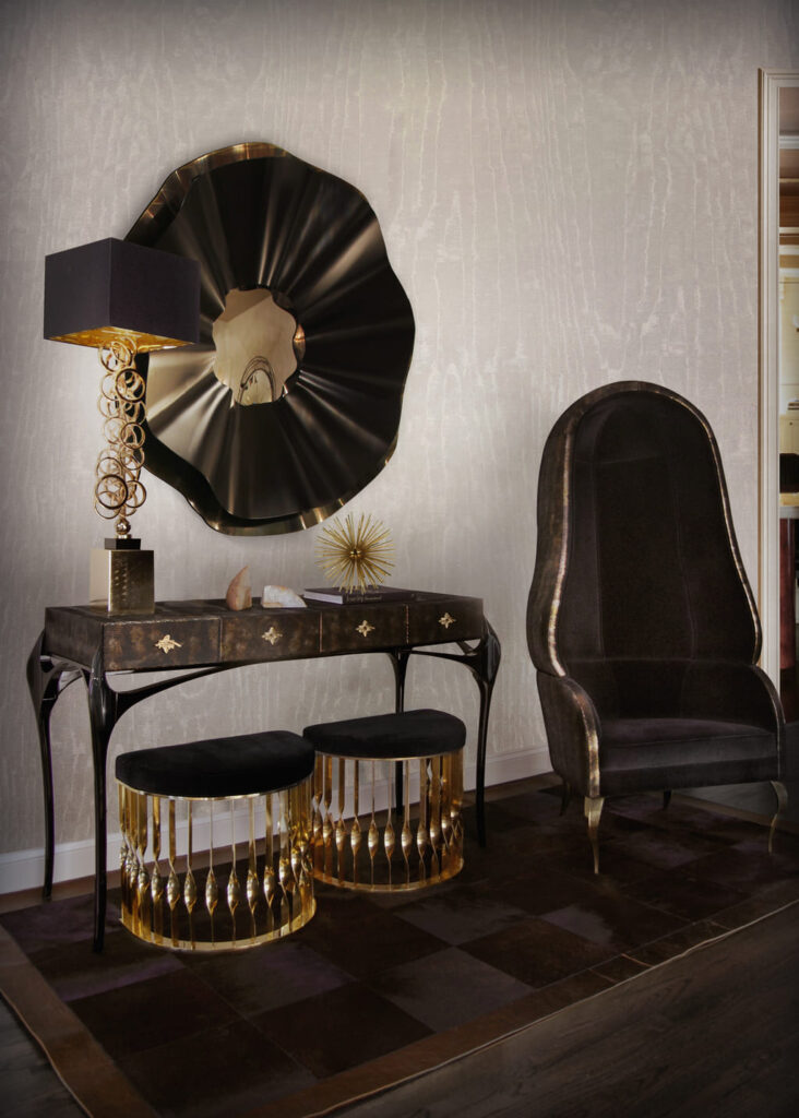 interior by koket - luxury glamorous furniture design