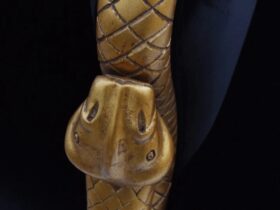 serpentine snake decor koket luxury furniture