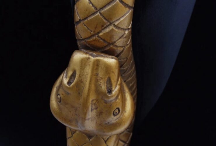 serpentine snake decor koket luxury furniture