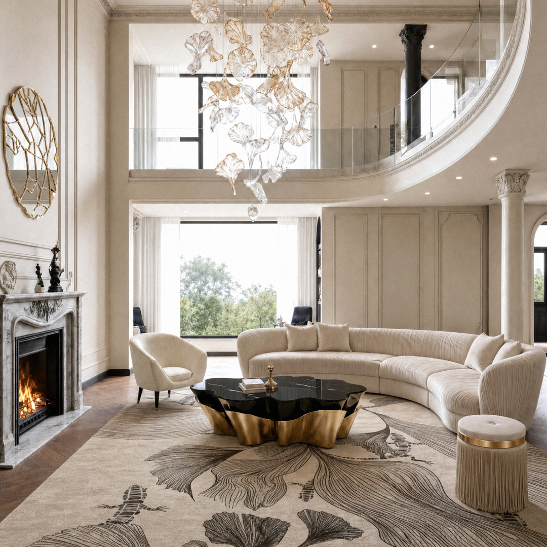 Custom Luxury Furniture - KOKET Living Room Canada