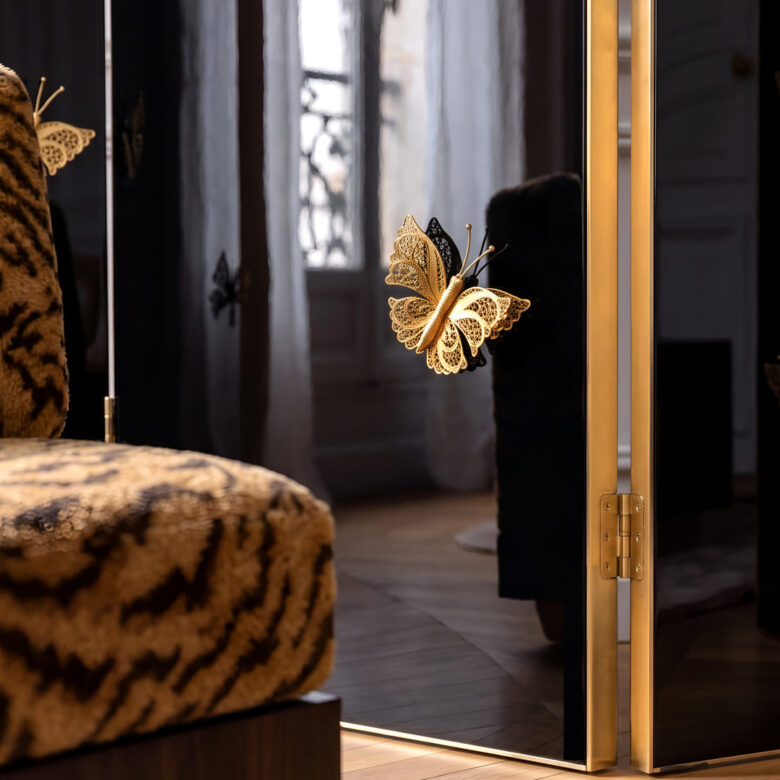 koket euphoria screen butterfly detail