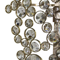 Eternity Clear Glass Sconce