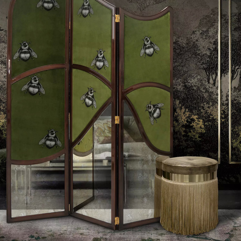 Isabella Leather Stool