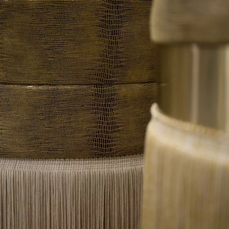 Isabella Leather Stool