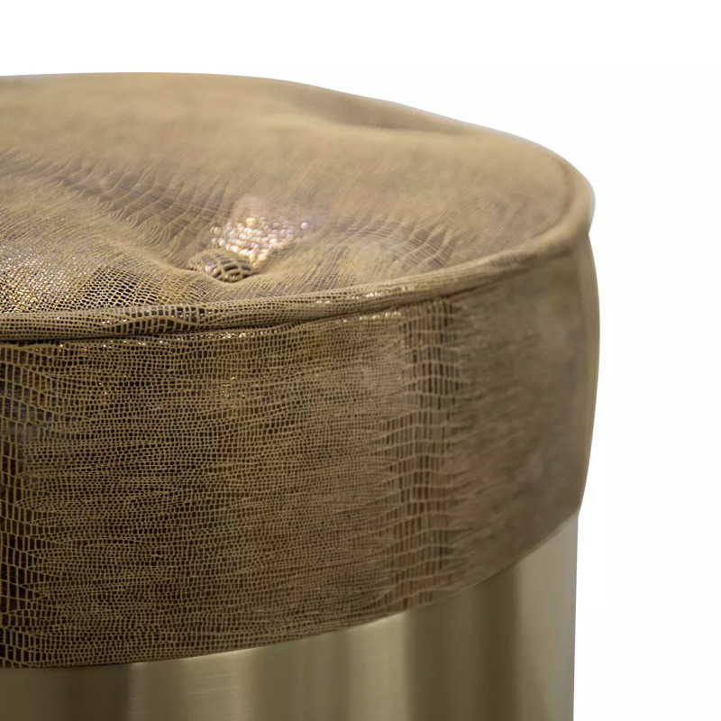 Olivia Leather Stool