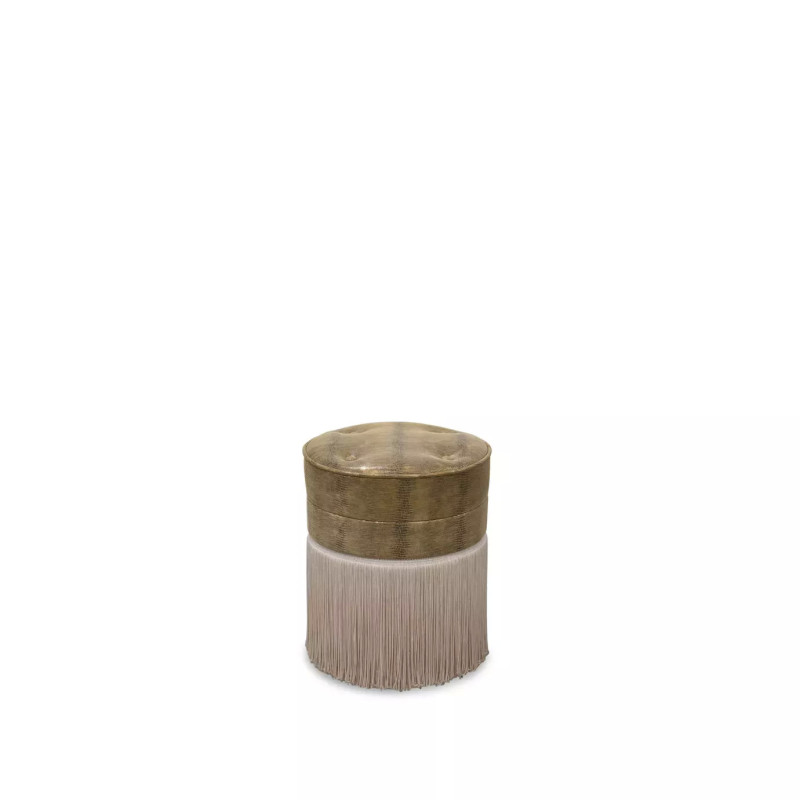 Sophia Leather Stool